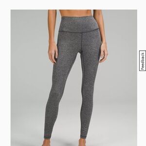 lululemon align high rise 28” size 4